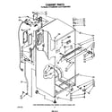 Whirlpool ET16JMYSW01 cabinet diagram
