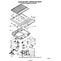 Whirlpool ET16JMYSW01 compartment separator diagram