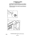 Whirlpool AC1204XT0 accessory kit diagram
