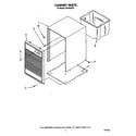 Whirlpool AD0202XV0 cabinet parts diagram