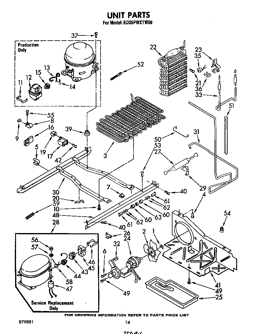 Whirlpool ED25PWXTW00 unit diagram