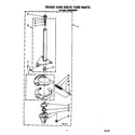 Estate TAWS690AW0 brake and drive tube diagram