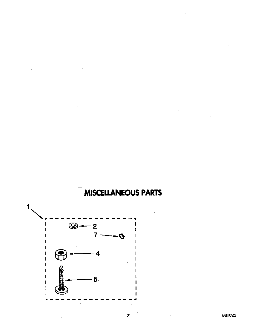 Whirlpool LST6132AW0 miscellaneous diagram