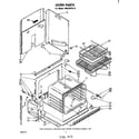 Whirlpool RM235PXL0 oven diagram