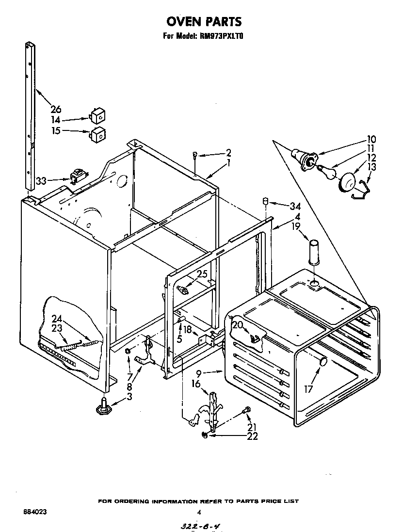 Whirlpool RM973PXLT0 oven diagram