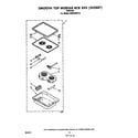 Whirlpool RS576PXP0 smooth top module diagram