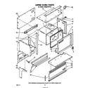 Whirlpool RE963PXPT0 upper oven diagram