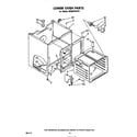 Whirlpool RE963PXPT0 lower oven (continued) diagram