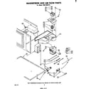 Whirlpool RM278PXP0 magnetron and airflow diagram