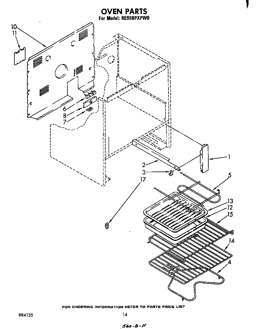 Whirlpool RE960PXPW0 oven (continued) diagram
