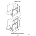 Whirlpool RB1300XKW1 cabinet diagram