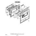 Whirlpool RB265PXK0 door diagram
