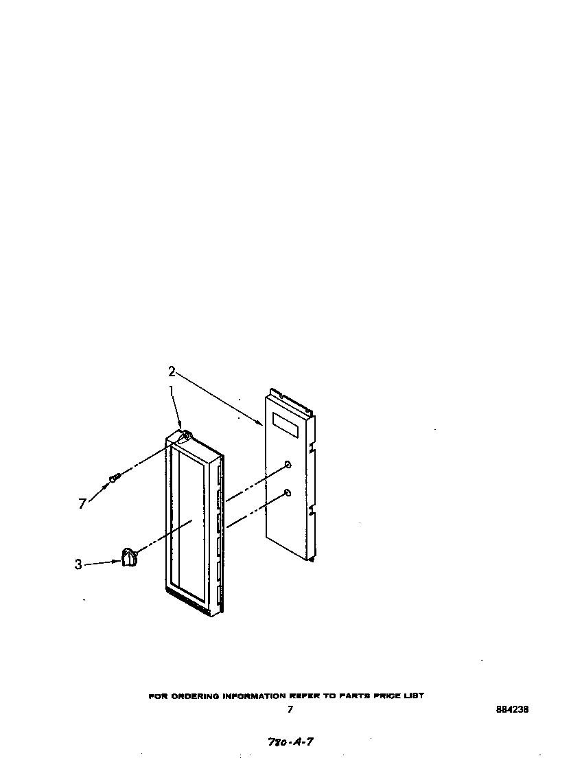 Whirlpool MW8400XS0 control panel diagram