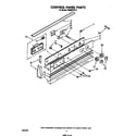 Whirlpool RS630PXK2 control panel diagram
