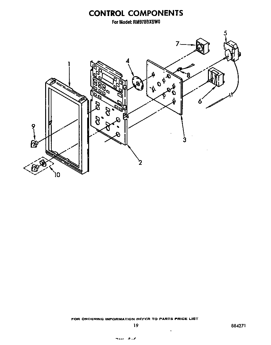 Whirlpool RM978BXSN0 control diagram