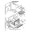 Whirlpool RB275PXK0 lower oven diagram