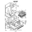 Whirlpool RS670PXK4 oven diagram