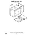 KitchenAid KEES702SWB1 cabinet and hinge diagram