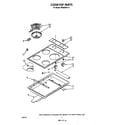 Whirlpool RS600BXV0 cooktop diagram