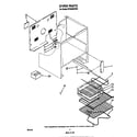 Whirlpool RF3850XVW0 oven diagram