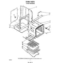 Whirlpool RB1000XKW2 oven diagram