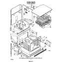 Whirlpool RB265PXV0 oven diagram