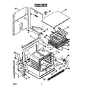 Whirlpool RB220PXYB0 oven diagram