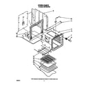 Whirlpool RB1000XVW3 oven diagram