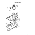 Whirlpool RS610PXYH0 cooktop diagram