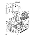 Whirlpool RS600BXYH0 oven diagram