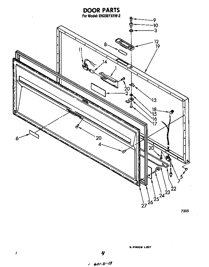 Whirlpool EH23EFXRW2 null diagram