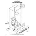 KitchenAid KLRF15XTWH00 cabinet diagram