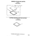 Whirlpool RS676PXL0 griddle kit rck 884 diagram