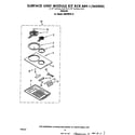 Whirlpool RS676PXL0 surface unit kit rck 889-1 diagram
