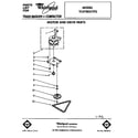 Whirlpool TC4700XYP2 motor and drive diagram