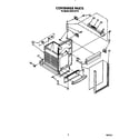 KitchenAid KUCC151T2 container diagram