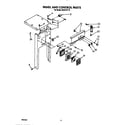 KitchenAid KUCC151T2 panel and control diagram