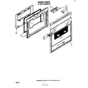 Whirlpool RS660BXK0 door diagram