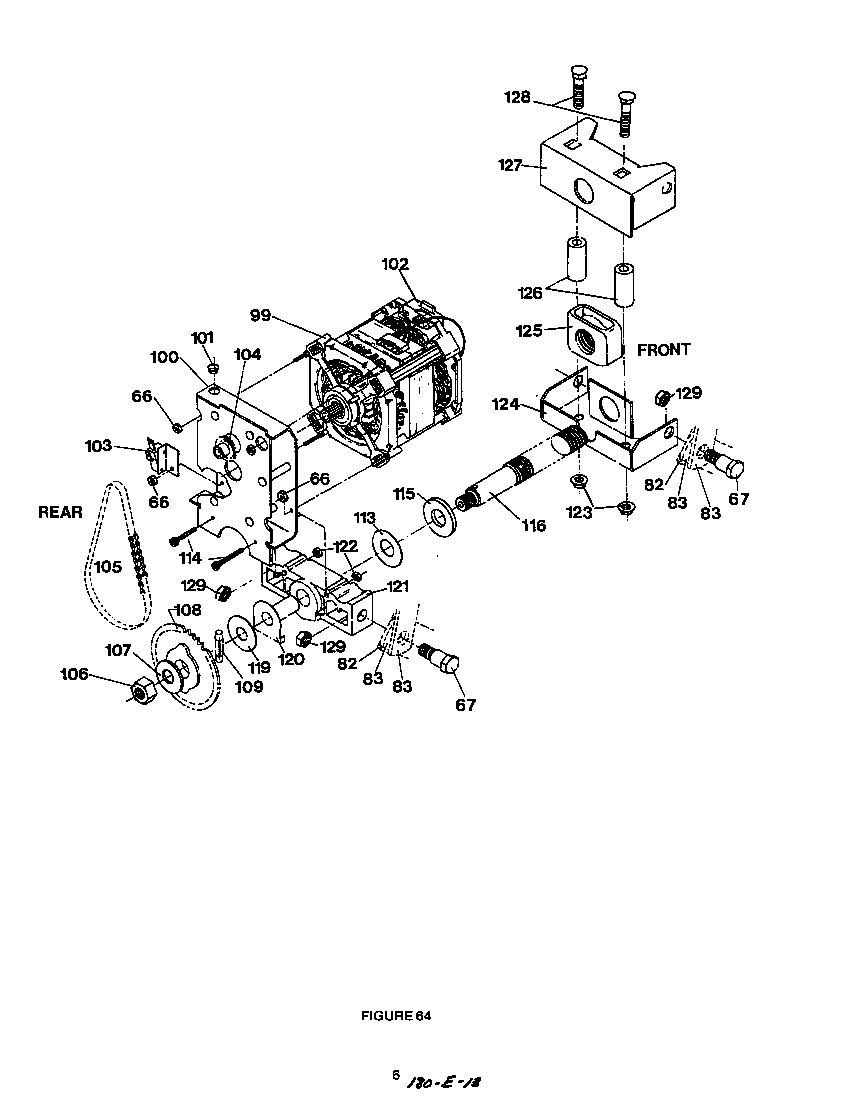Roper 8963L20 motor and drive diagram