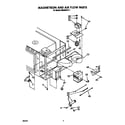 Whirlpool RM288PXV7 magnetron and air flow diagram