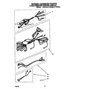 Whirlpool RF385PXYW2 wiring harness diagram