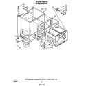 Whirlpool RF375PXVW1 oven diagram