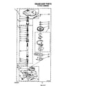 Whirlpool LA6800XSW1 gearcase diagram