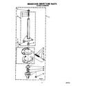 Whirlpool 4LA9300XYW0 brake and drive tube diagram