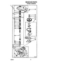 Whirlpool 4LA9300XYW0 gearcase diagram