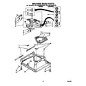 Whirlpool 4XLA87W92AW0 machine base diagram