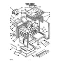 Whirlpool SF385PEYQ2 oven diagram