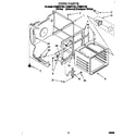 Whirlpool RF385PXYW3 oven diagram