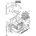 Whirlpool RS600BXYH3 oven diagram