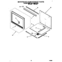 KitchenAid KEMI371YWH0 microwave compartment diagram